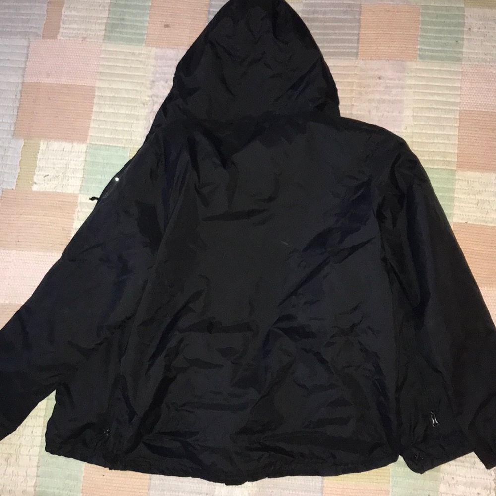 Champion black rain jacket